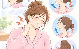 【増えています！】〔寝違い〕に対する当院での施術